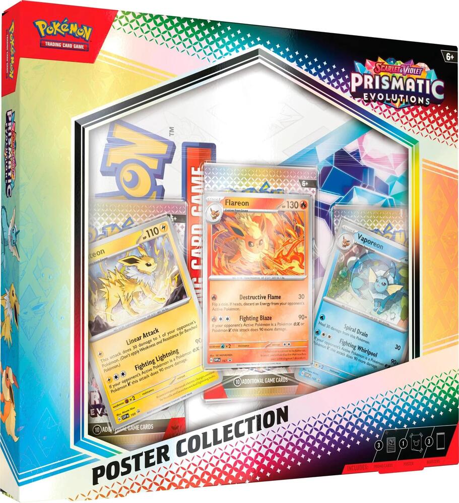 Scarlet & Violet: Prismatic Evolutions - Poster Collection | Devastation Store