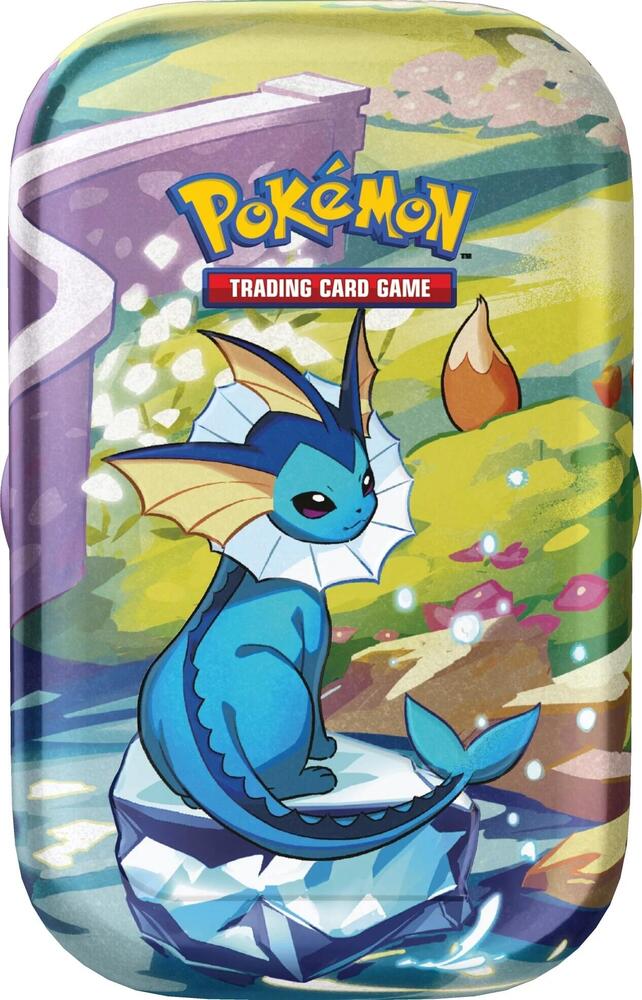 Scarlet & Violet: Prismatic Evolutions Mini Tin (Vaporeon) | Devastation Store