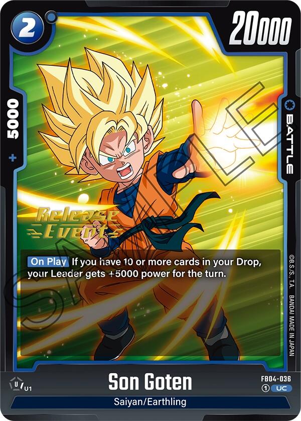 Son Goten [Ultra Limit Release Event Cards] | Devastation Store