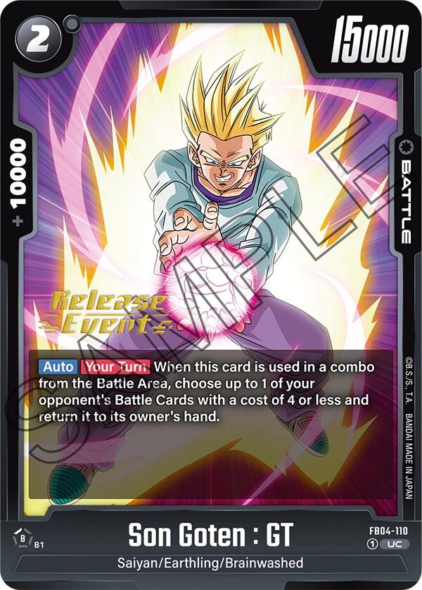 Son Goten : GT [Ultra Limit Release Event Cards] | Devastation Store