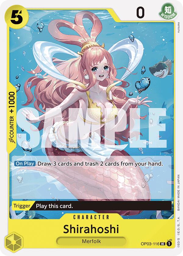 Shirahoshi (OP03-116) (Reprint) [Premium Booster -The Best-] | Devastation Store