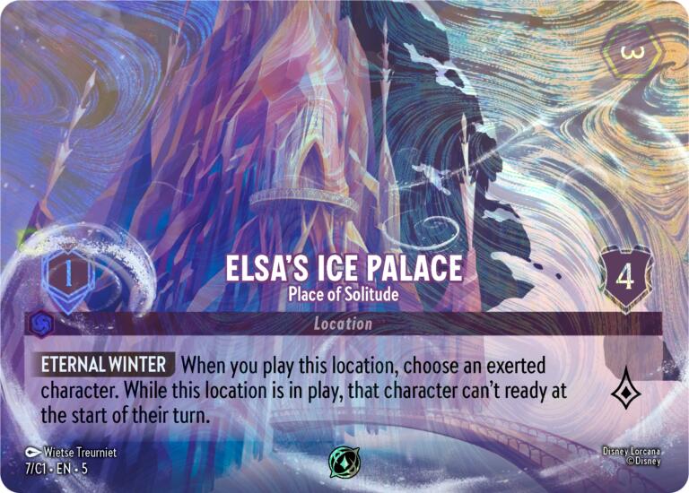 Elsa's Ice Palace - Place of Solitude (7) [Promo Cards] | Devastation Store