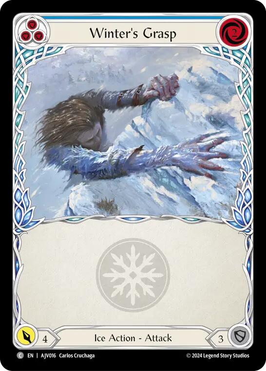 Winter's Grasp (Blue) [AJV016] (Armory Deck: Jarl Vetreidi) | Devastation Store
