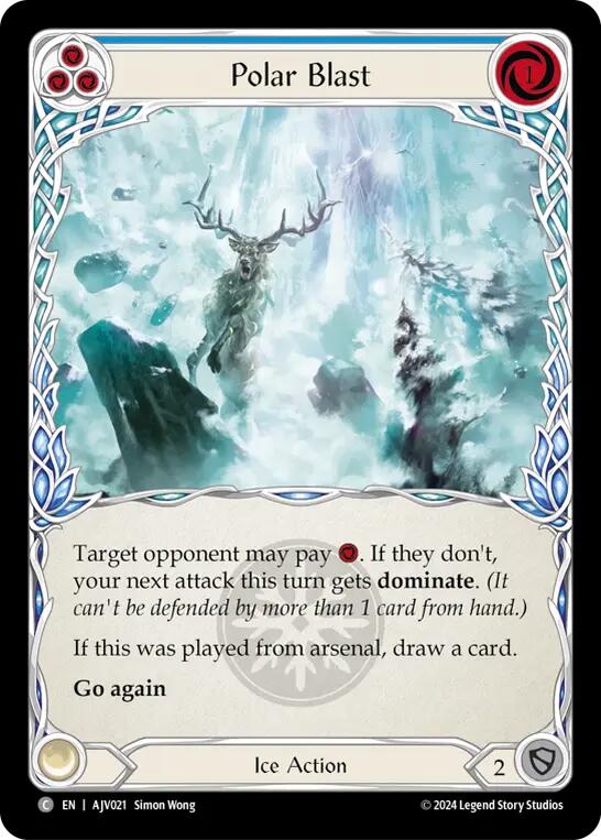Polar Blast (Blue) [AJV021] (Armory Deck: Jarl Vetreidi) | Devastation Store