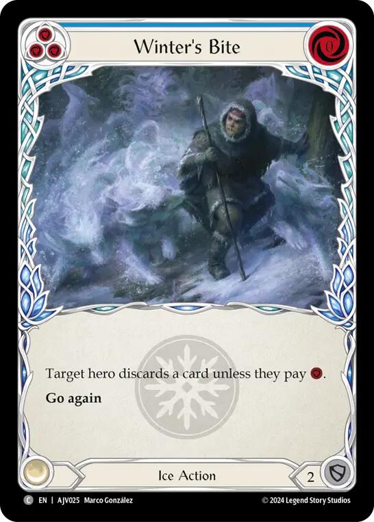 Winter's Bite (Blue) [AJV025] (Armory Deck: Jarl Vetreidi) | Devastation Store