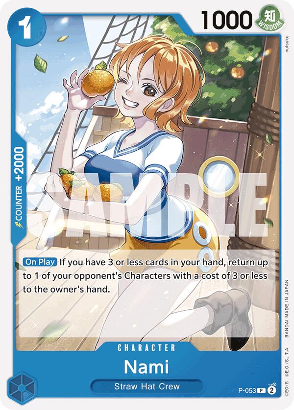 Nami (P-053) (Reprint) [Premium Booster -The Best-] | Devastation Store