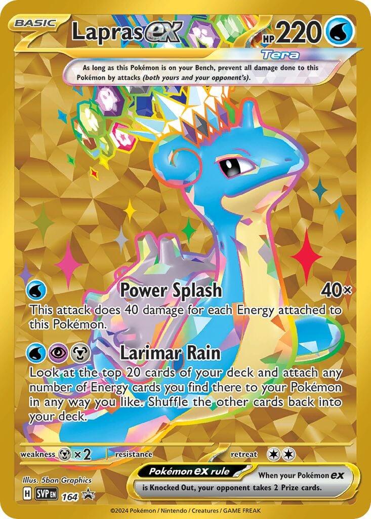 Lapras ex (164) [Scarlet & Violet: Black Star Promos] | Devastation Store