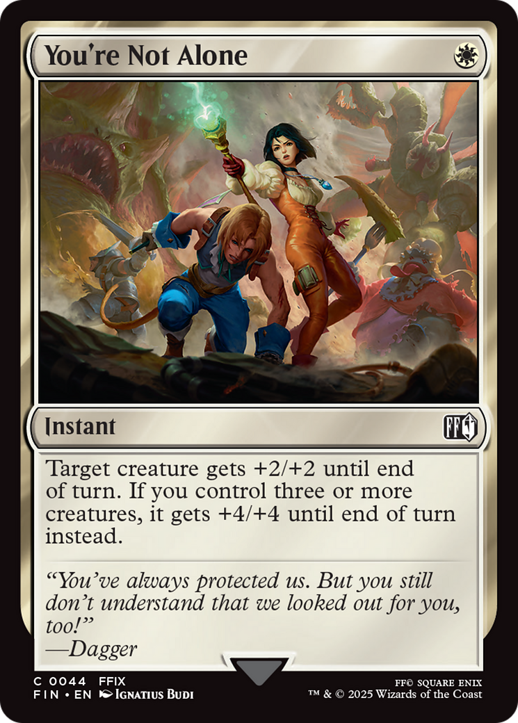 You're Not Alone [FINAL FANTASY] | Devastation Store