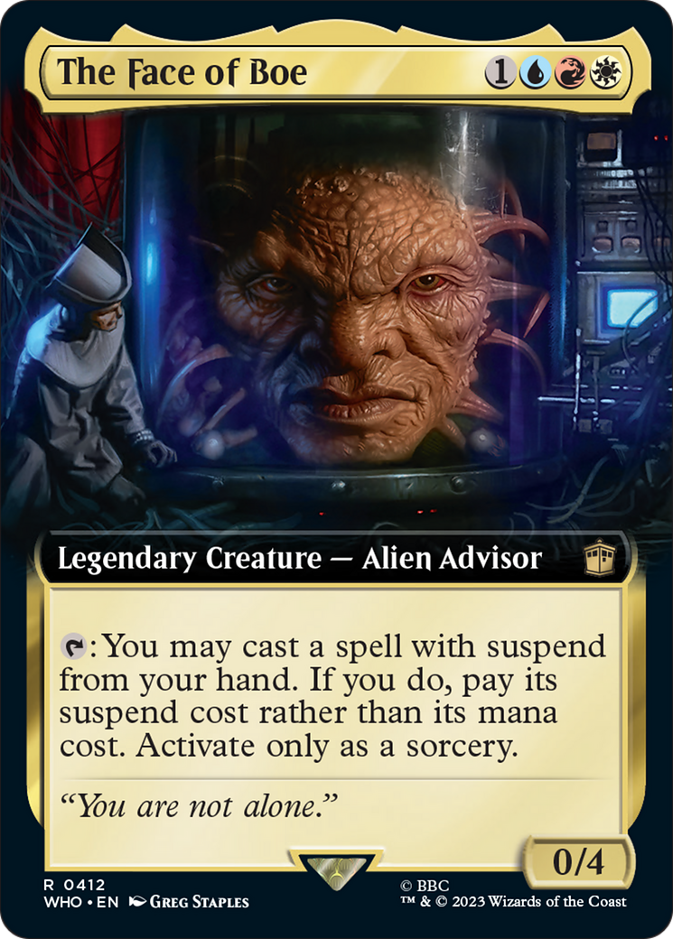 The Face of Boe (Extended Art) [Doctor Who] | Devastation Store