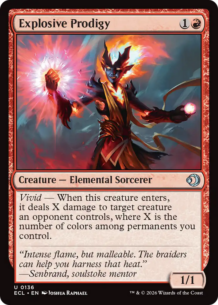 Explosive Prodigy [Lorwyn Eclipsed] | Devastation Store
