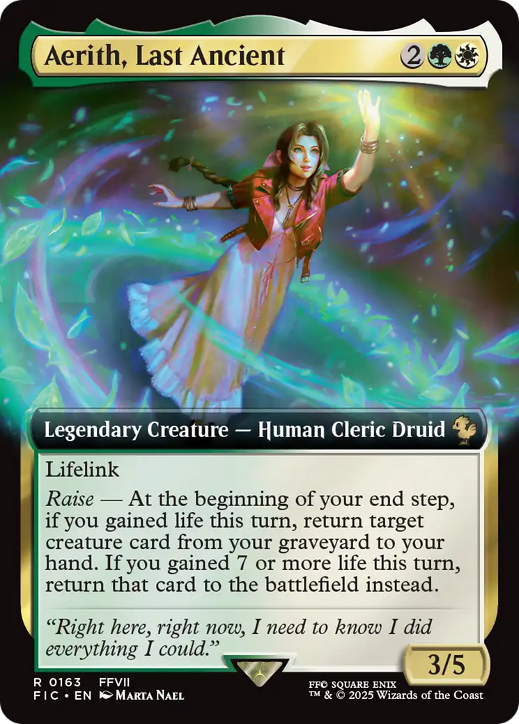 Aerith's Curaga Magic - Heroic Intervention [Secret Lair Drop Series] | Devastation Store