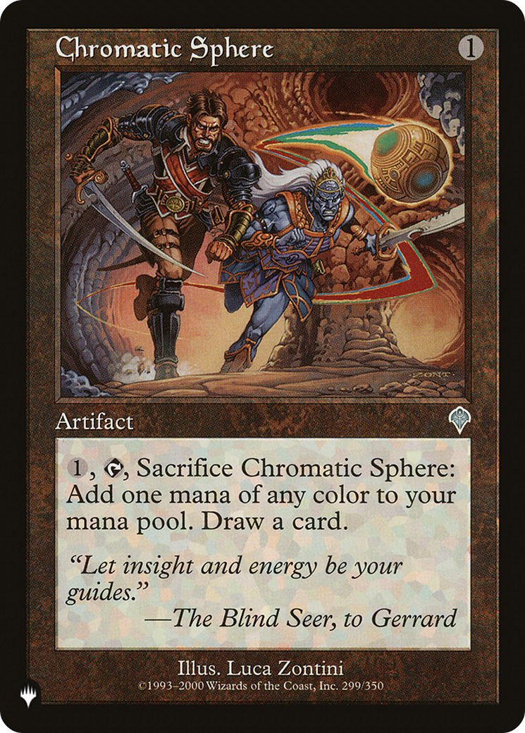 Chromatic Sphere [The List Reprints] | Devastation Store