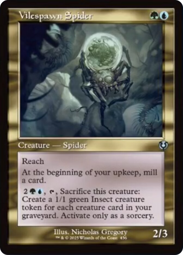 Vilespawn Spider (Retro Frame) [Innistrad Remastered] | Devastation Store