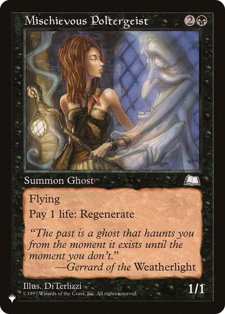 Mischievous Poltergeist [The List Reprints] | Devastation Store