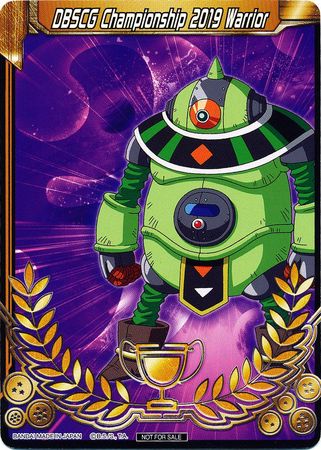 DBSCG Championship 2019 Warrior (Merit Card) - Universe 3 "Mosco" (3) [Tournament Promotion Cards] | Devastation Store