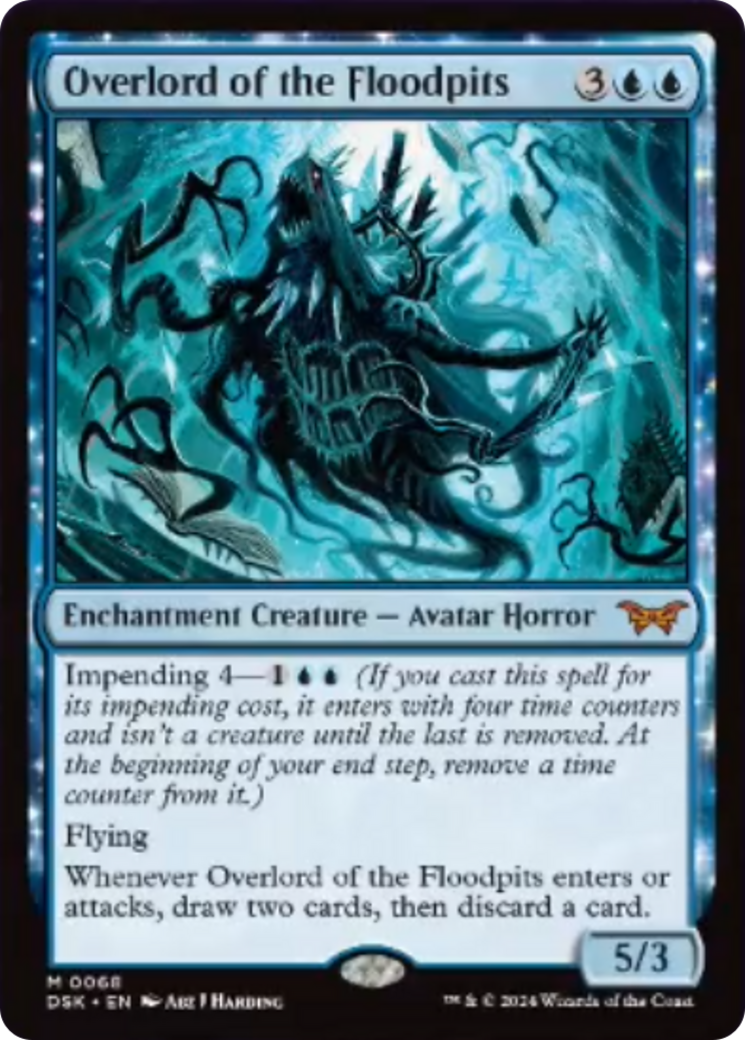 Overlord of the Floodpits [Duskmourn: House of Horror] | Devastation Store