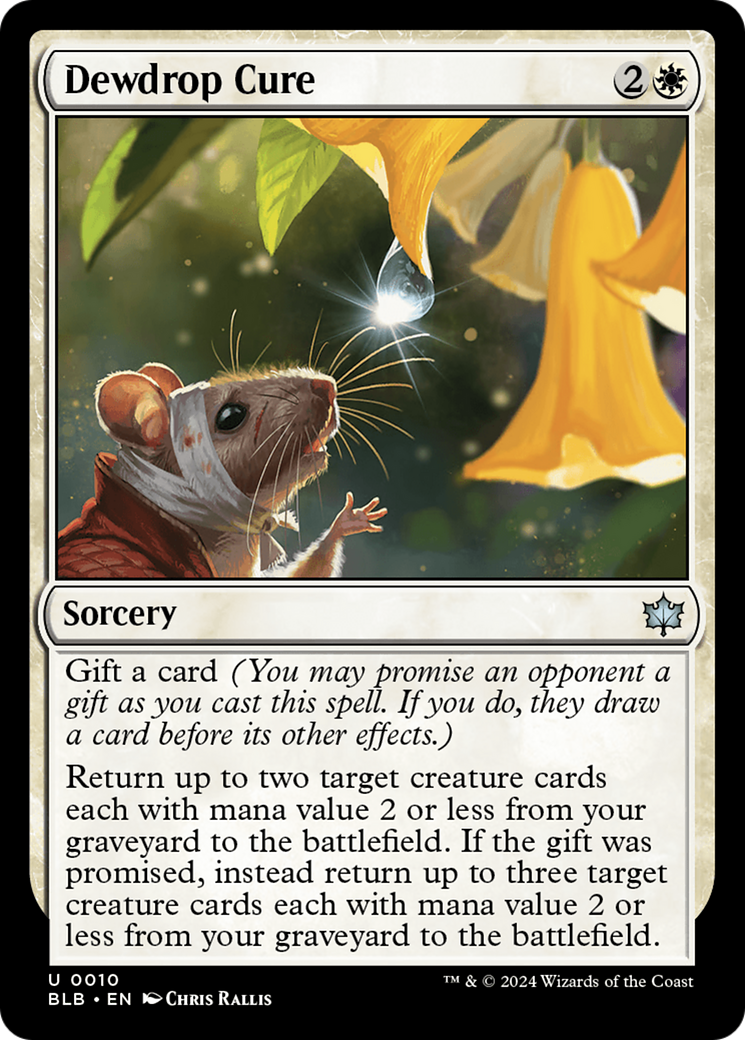 Dewdrop Cure [Bloomburrow] | Devastation Store