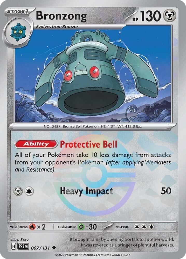 Bronzong (067/131) (Poke Ball Pattern) [Scarlet & Violet: Prismatic Evolutions] | Devastation Store