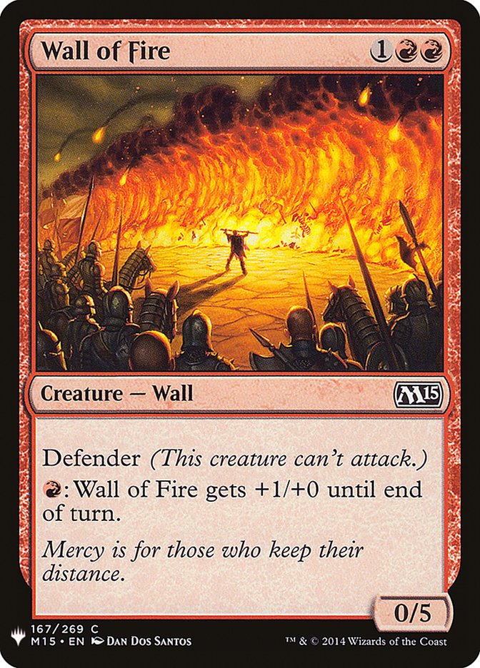 Wall of Fire [Mystery Booster] | Devastation Store