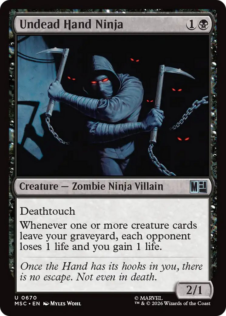 Undead Hand Ninja [Marvel Super Heroes Commander] | Devastation Store