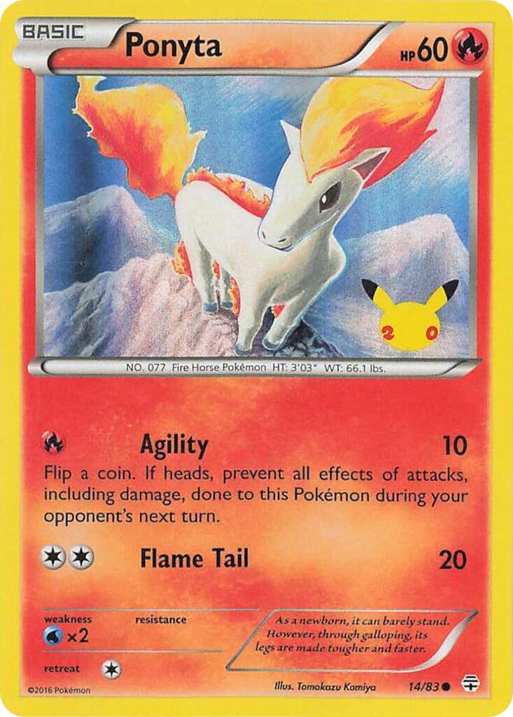 Ponyta (014/083) [Celebrations: 25th Anniversary] | Devastation Store