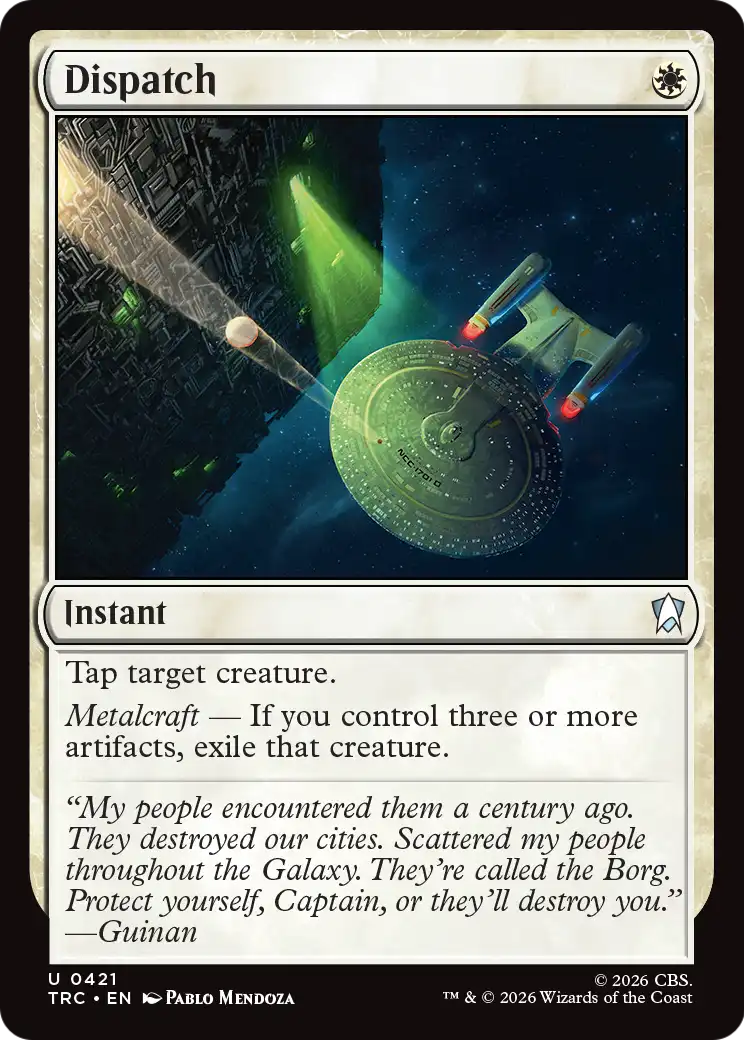 Dispatch (Surge Foil) [Star Trek Commander] | Devastation Store