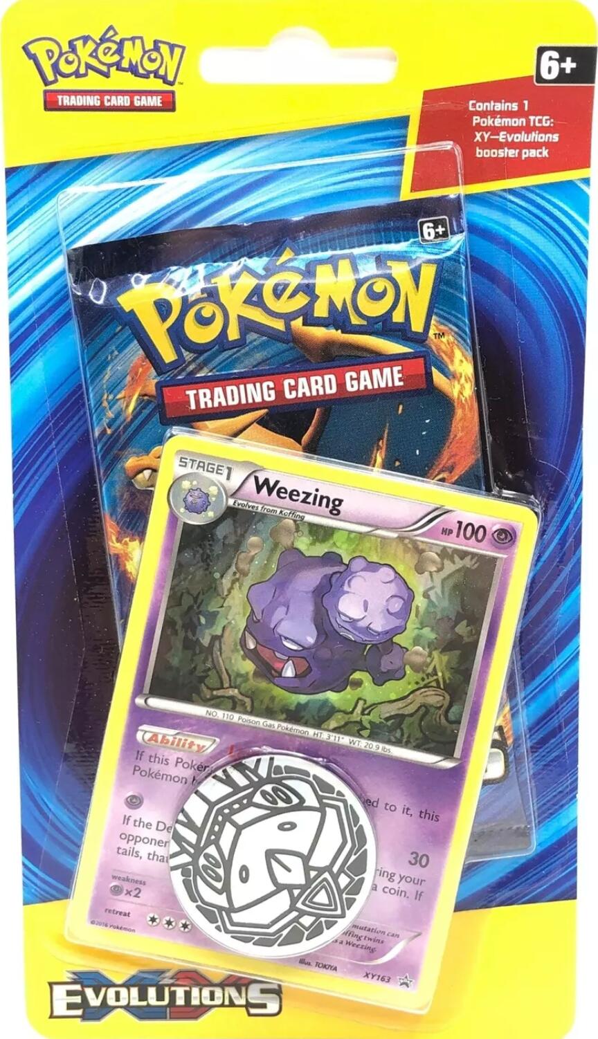 XY: Evolutions - Single Pack Blister [Weezing] | Devastation Store