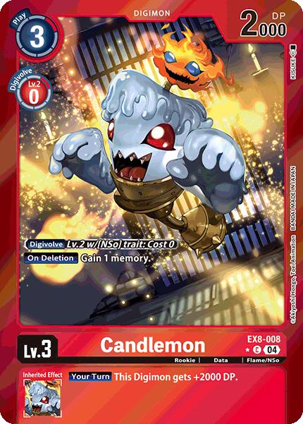 Candlemon [EX8-008] (Limited Foil) [Chain of Liberation] | Devastation Store