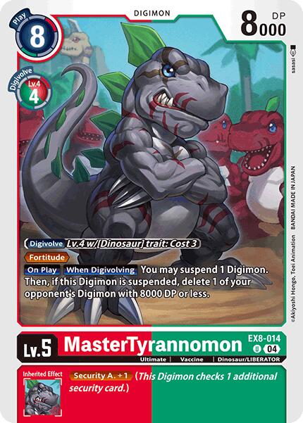 MasterTyrannomon [EX8-014] [Chain of Liberation] | Devastation Store