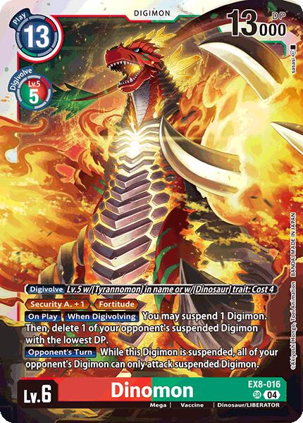 Dinomon [EX8-016] [Chain of Liberation] | Devastation Store