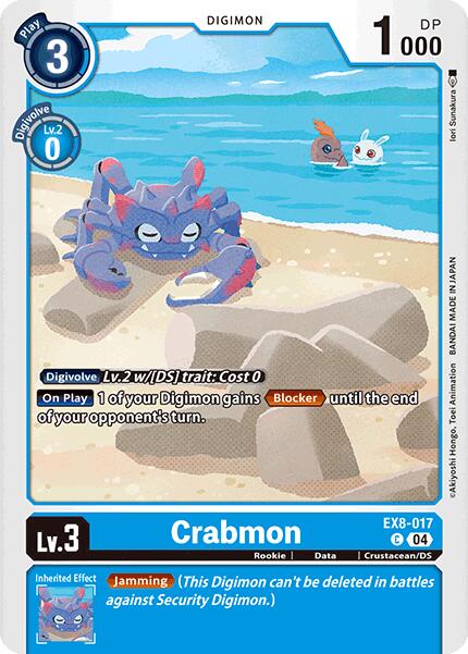 Crabmon [EX8-017] [Chain of Liberation] | Devastation Store