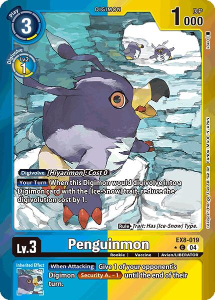 Penguinmon [EX8-019] (Limited Foil) [Chain of Liberation] | Devastation Store