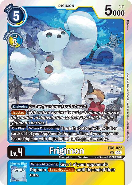 Frigimon [EX8-022] [Chain of Liberation] | Devastation Store