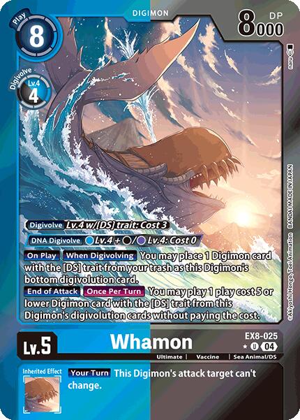 Whamon [EX8-025] (Limited Foil) [Chain of Liberation] | Devastation Store