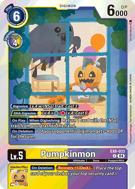 Pumpkinmon [EX8-033] [Chain of Liberation] | Devastation Store