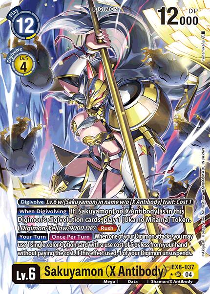 Sakuyamon (X Antibody) [EX8-037] (Alternate Art) [Chain of Liberation] | Devastation Store