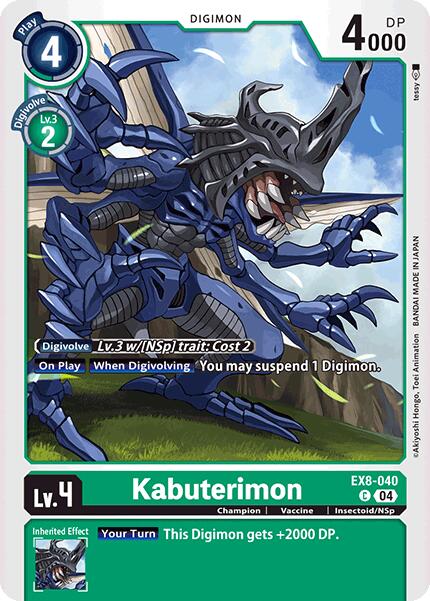 Kabuterimon [EX8-040] [Chain of Liberation] | Devastation Store