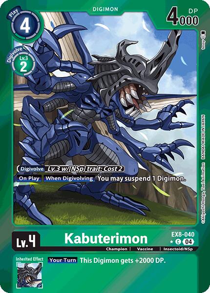 Kabuterimon [EX8-040] (Limited Foil) [Chain of Liberation] | Devastation Store