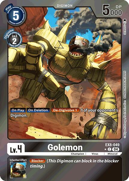 Golemon [EX8-049] (Limited Foil) [Chain of Liberation] | Devastation Store