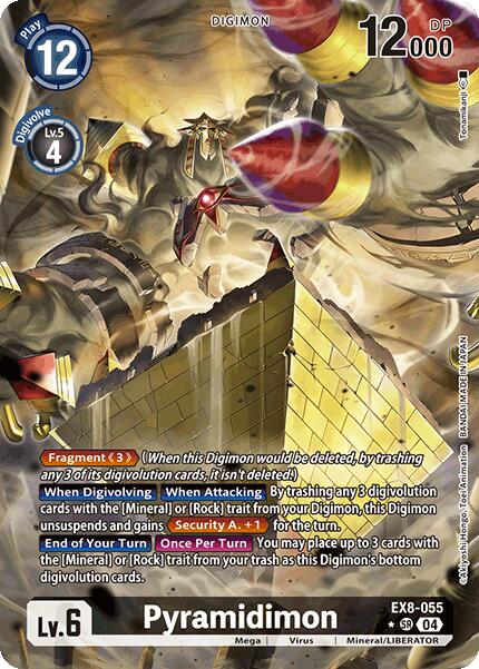 Pyramidimon [EX8-055] (Alternate Art) [Chain of Liberation] | Devastation Store