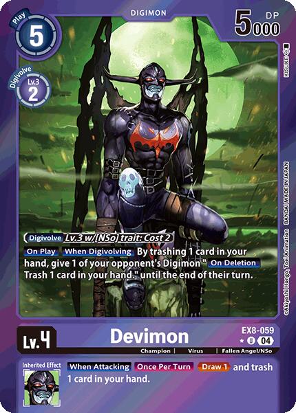 Devimon [EX8-059] (Limited Foil) [Chain of Liberation] | Devastation Store