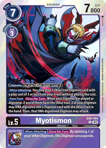 Myotismon [EX8-060] [Chain of Liberation] | Devastation Store
