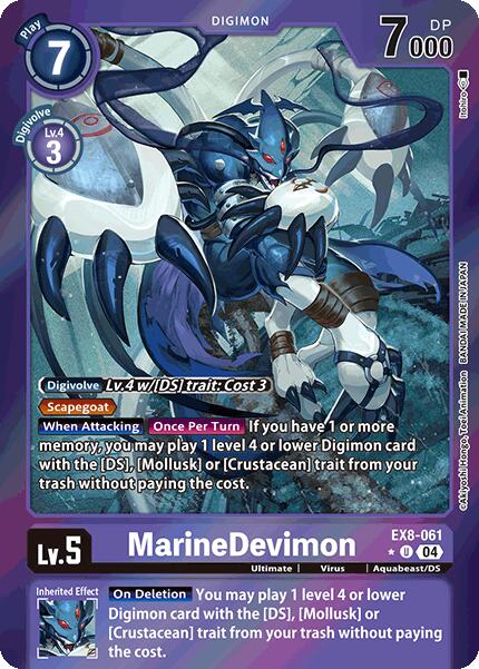 MarineDevimon [EX8-061] (Limited Foil) [Chain of Liberation] | Devastation Store