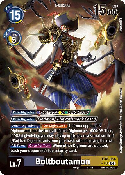 Boltboutamon [EX8-064] (Alternate Art) [Chain of Liberation] | Devastation Store