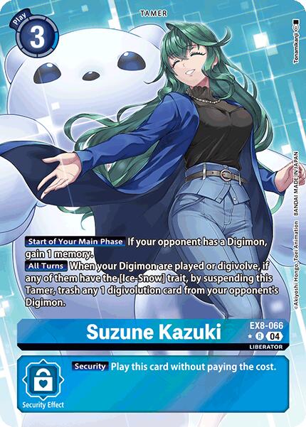 Suzune Kazuki [EX8-066] (Alternate Art) [Chain of Liberation] | Devastation Store