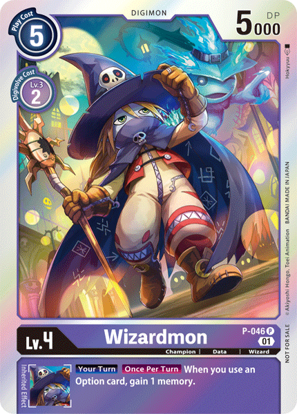 Wizardmon [P-046] [Promotional Cards] | Devastation Store