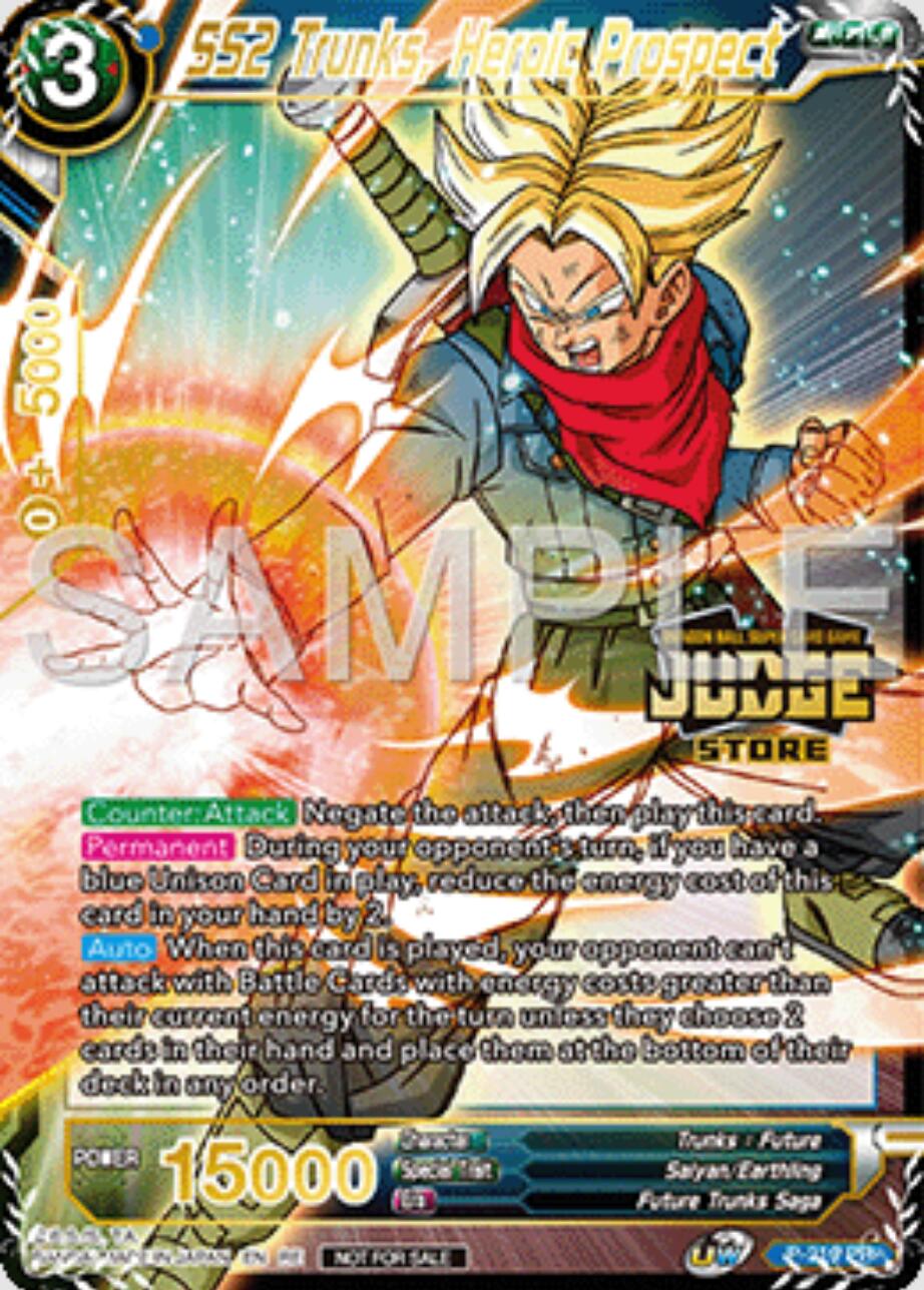 SS2 Trunks, Heroic Prospect (Judge Pack Vol.16) (Store) (P-219) [Judge Promotion Cards] | Devastation Store