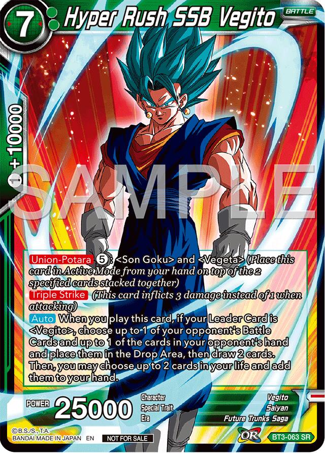 Hyper Rush SSB Vegito (Championship 2024 Finals Pack) (BT3-063) [Tournament Promotion Cards] | Devastation Store