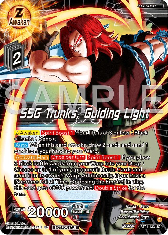 SSG Trunks, Guiding Light (Championship 2024 Finals Zenkai Pack) (BT21-133) [Tournament Promotion Cards] | Devastation Store
