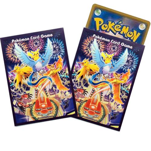 Card Sleeves - Osaka DX Grand Opening Moltres, Articuno & Zapdos (64-Pack) (Pokemon Center Japan Exclusive) | Devastation Store